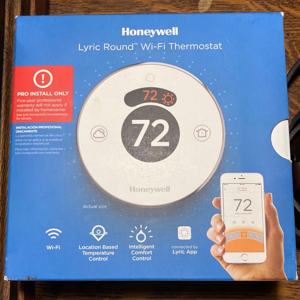 Honeywell lyric round thermostat